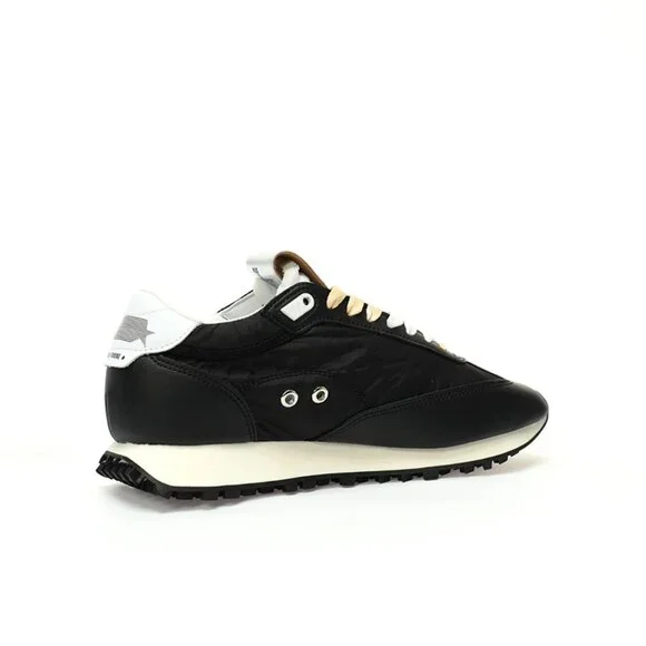 Black & White & Blue Marathon Sneakers By Golden Goose - Picture 6 of 8